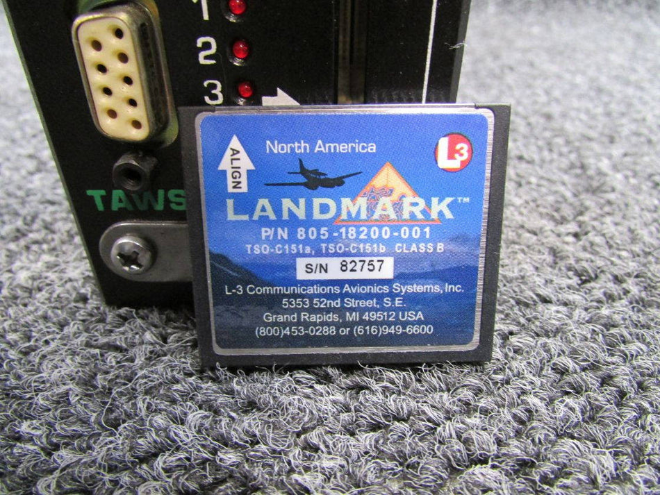 805-18650-001 L-3 TAWS8100 Landmark Terrain Awareness and Warning System (C20)