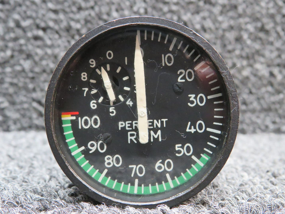 S-201-5 Learjet 8DJ43 Percent Tachometer Indicator
