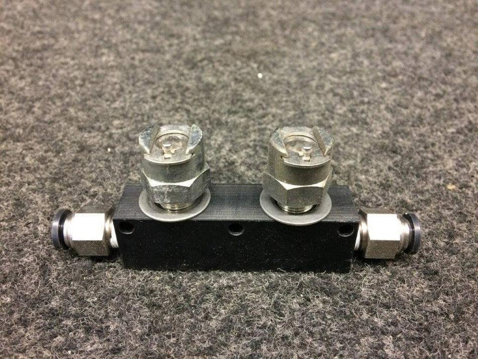 23599-11 Beech A36 Dual Oxygen Outlet Assembly