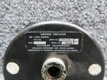 kollsman 8-039-408-1 Kollsman Airspeed Indicator