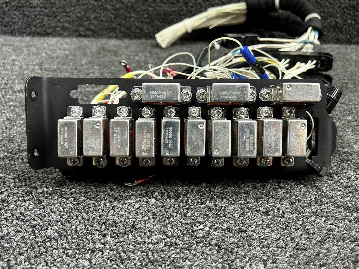 Piper Aircraft Parts 46F240036-001 Piper PA46-600TP Pilot Side Breaker Panel Relay Assembly