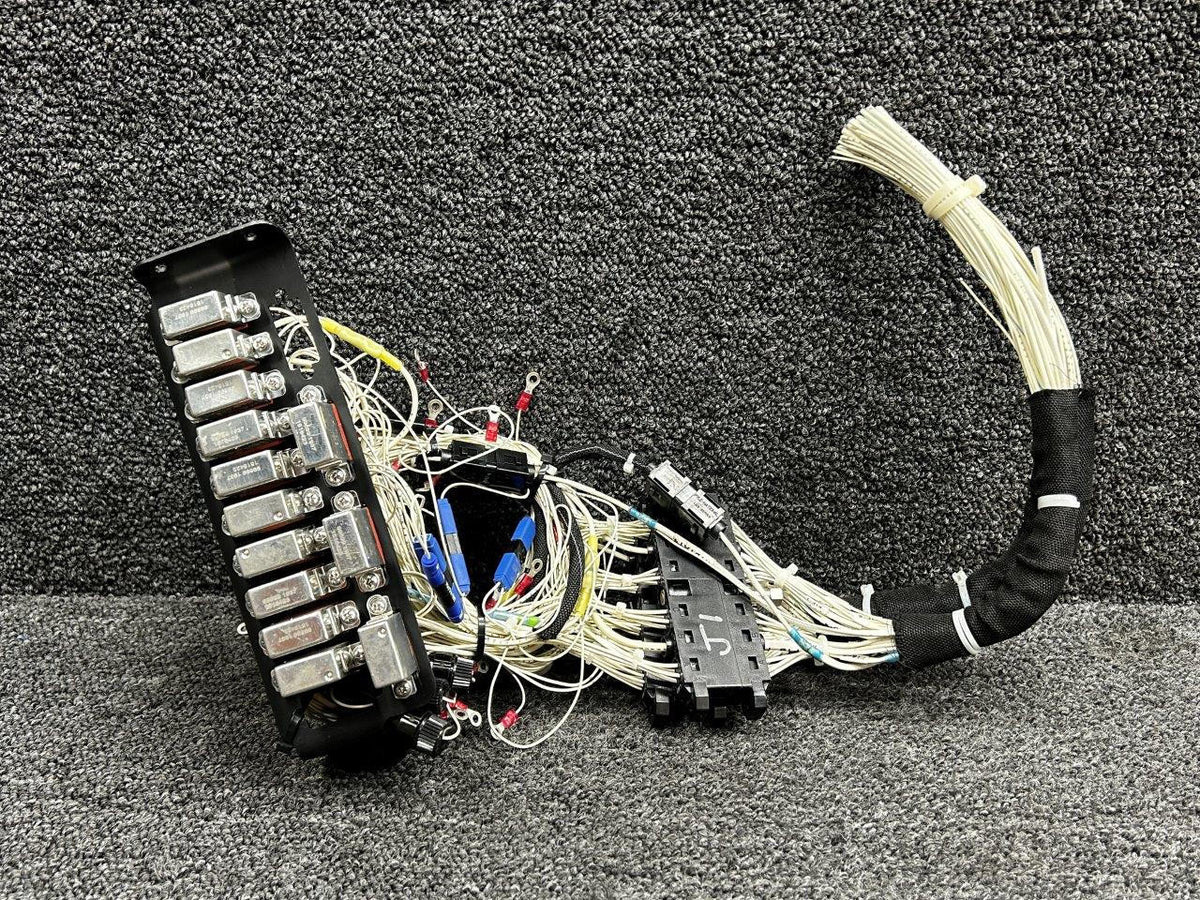 Piper Aircraft Parts 46F240036-001 Piper PA46-600TP Pilot Side Breaker Panel Relay Assembly