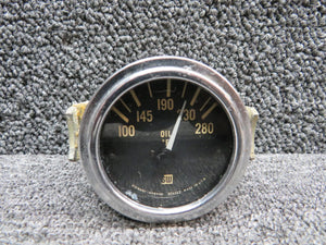 826545 Stewart-Warner Oil Temperature Indicator