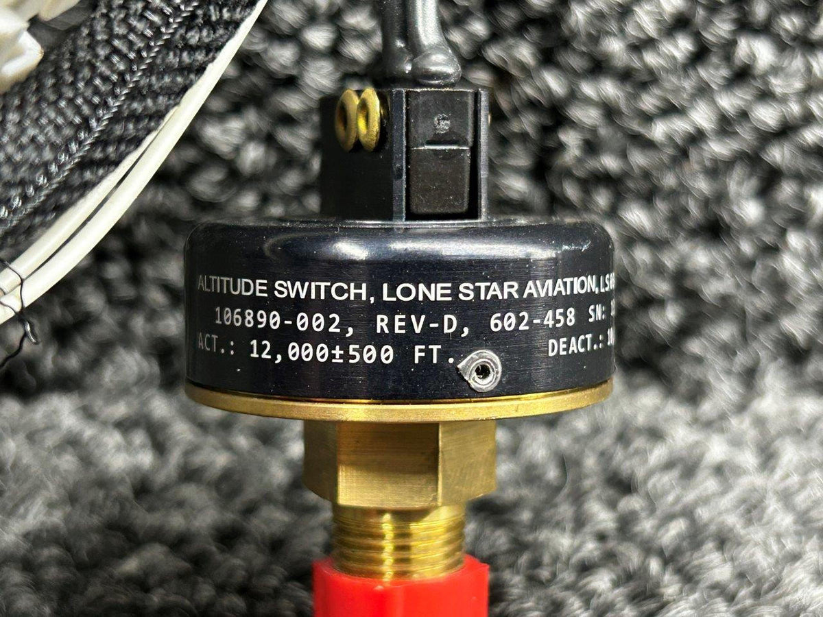 Lone Star Aviation 106890-002 (Alt: 602-458) Lone Star Aviation Altitude Solenoid Switch