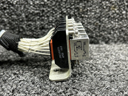 Piper Aircraft Parts 46F240034-002 Piper PA46-600TP Co-Pilot Circuit Breaker Relay Panel with Mount