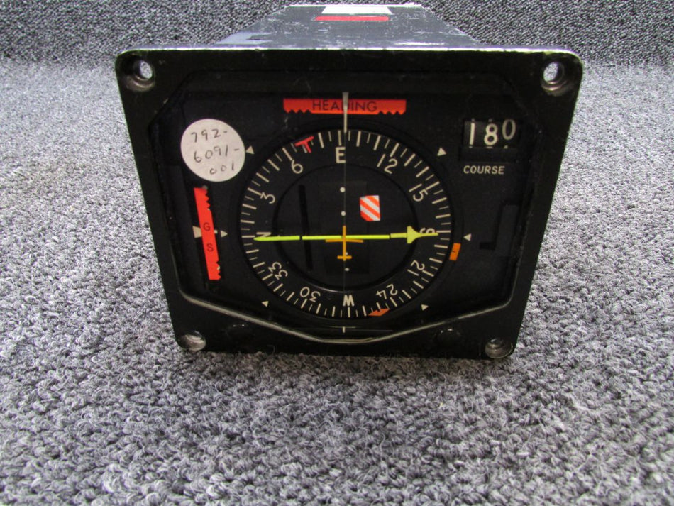 792-6091-001 Collins 331A-9G Horizon Situation Indicator with Mods (26V, Black)