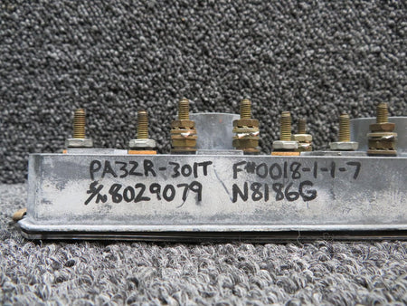 piper 06205-005 Piper PA32R-30IT Engine Gauge Cluster Assembly