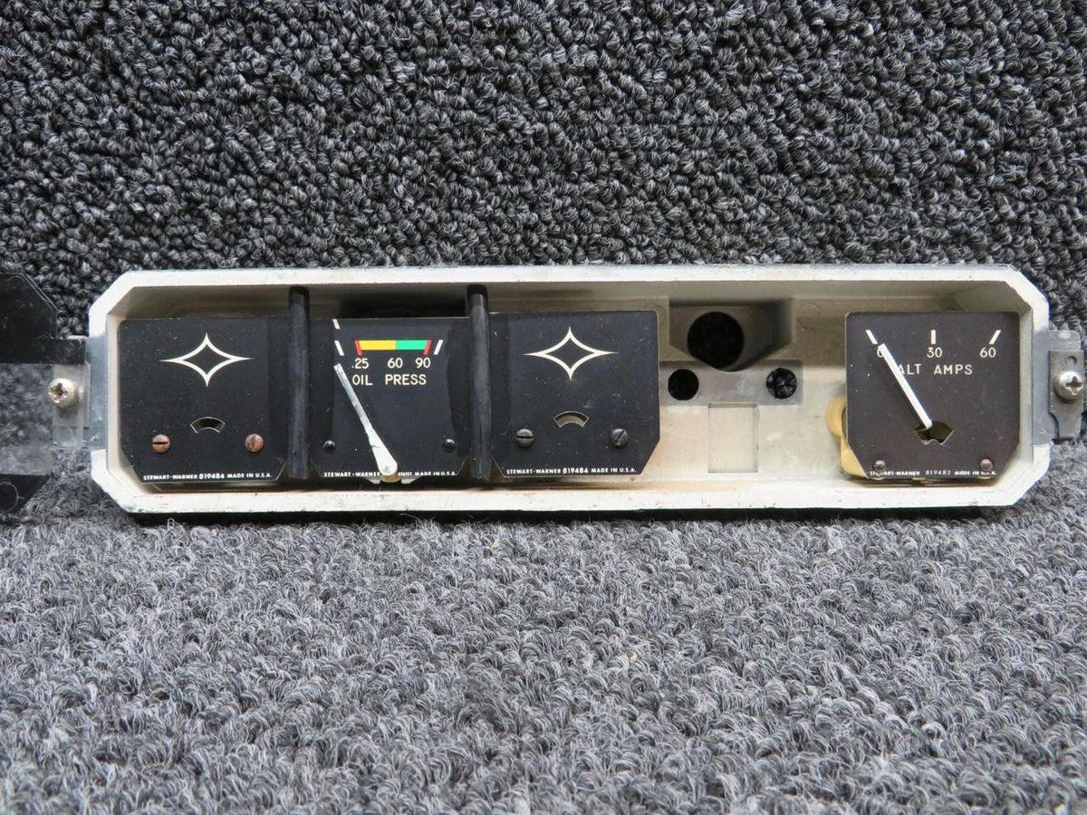 Piper Aircraft Parts 95241-011 Piper PA28RT-201 Engine Gauge Cluster Assembly