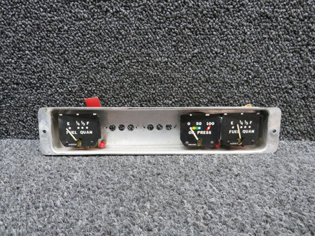 Beechcraft 169-380036-3 Beech B23 Engine Gauge Cluster Assembly (No Glass)