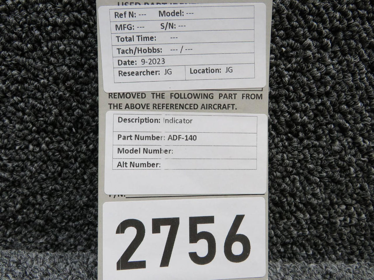 Does Not Apply ADF-140 Automatic Direction Finder Indicator