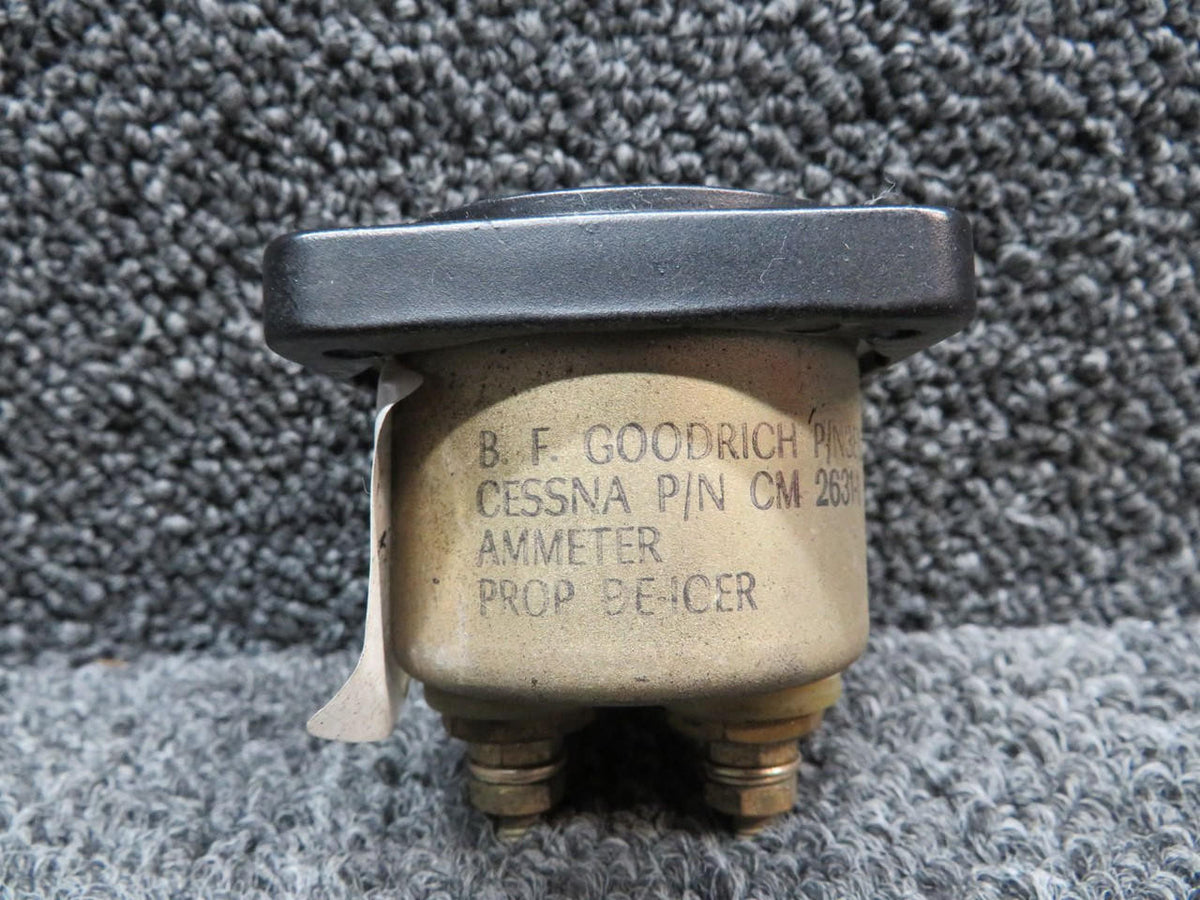 RST  3E1252 (Alt: CM2631-1 ) BF Goodrich FLD Ammeter Prop De-icer Indicator