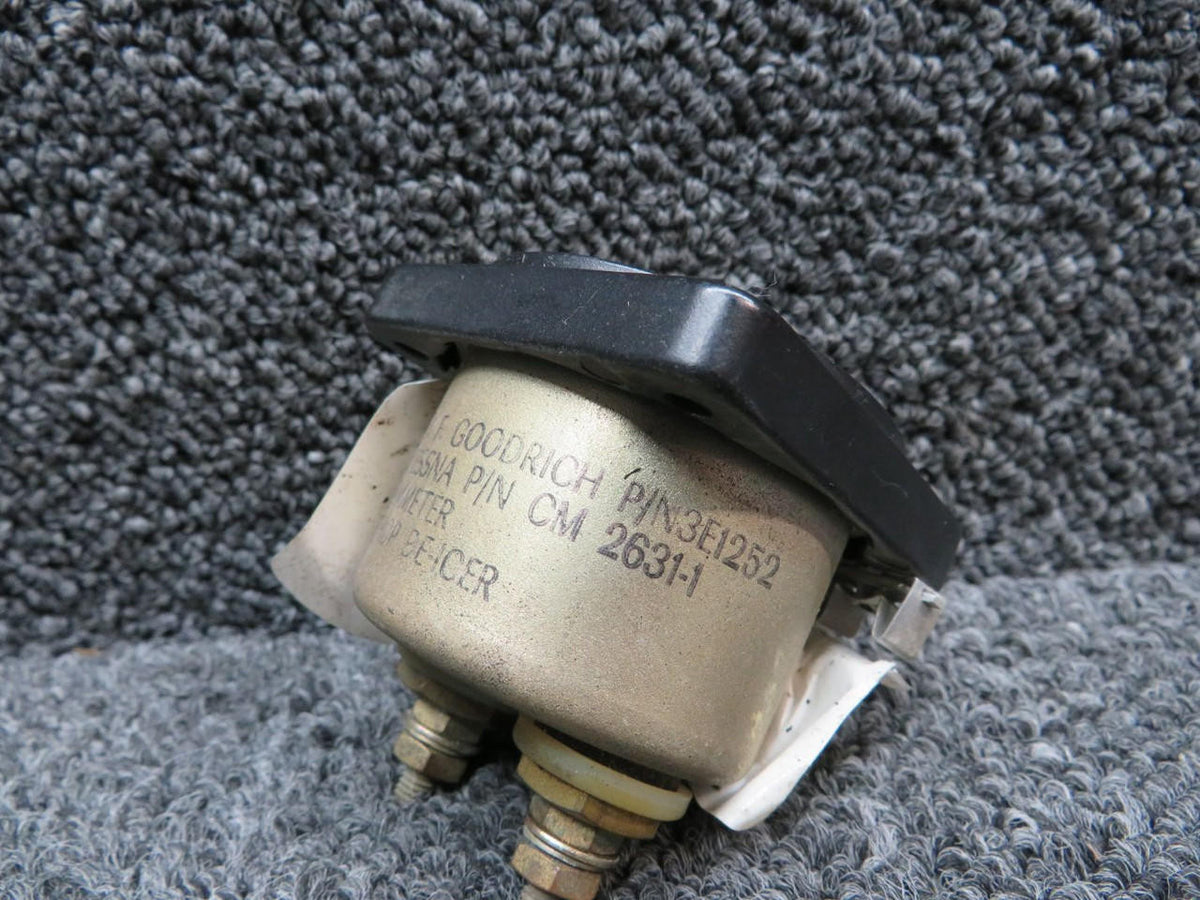 RST  3E1252 (Alt: CM2631-1 ) BF Goodrich FLD Ammeter Prop De-icer Indicator