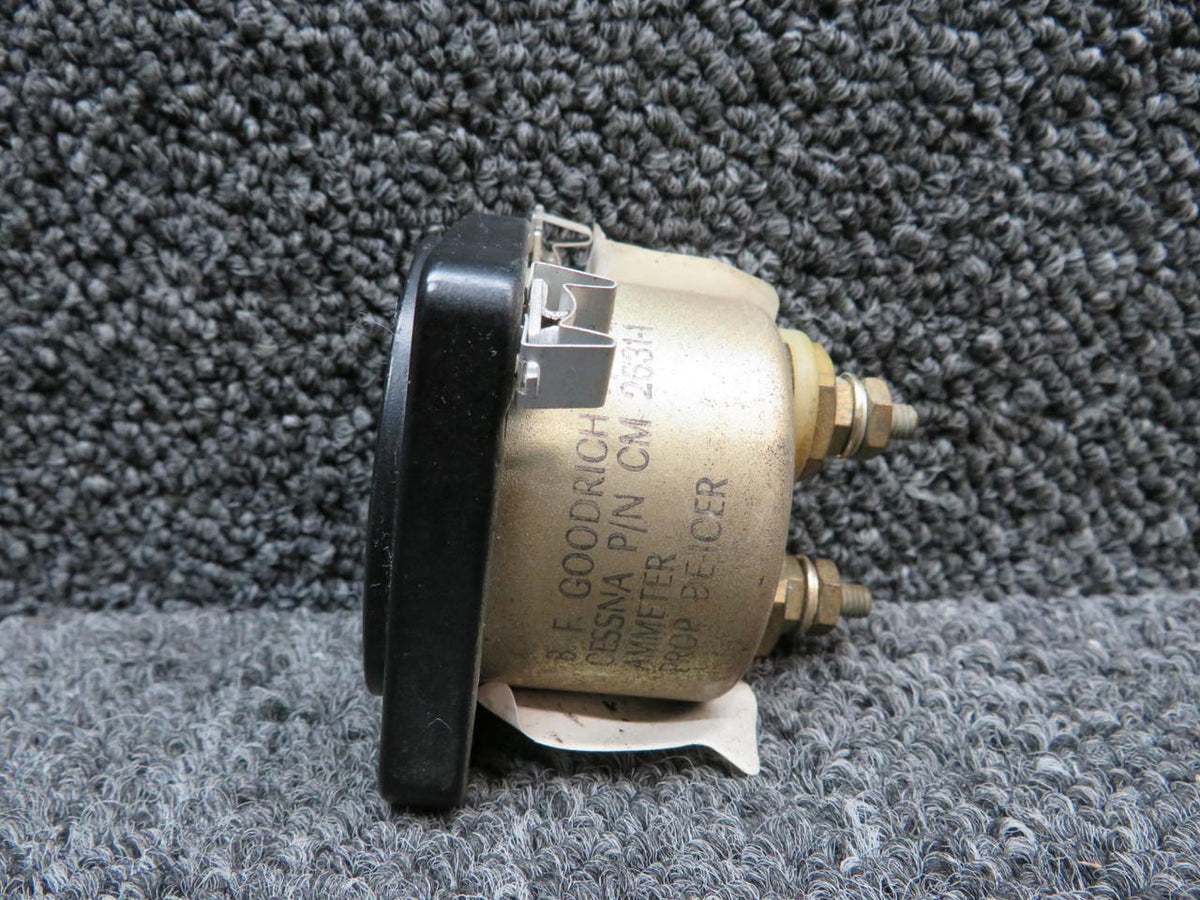 RST  3E1252 (Alt: CM2631-1 ) BF Goodrich FLD Ammeter Prop De-icer Indicator