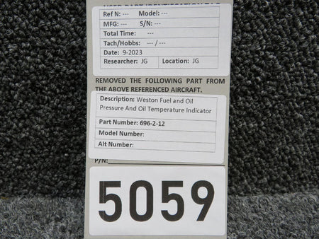 Weston 696-2-12 Weston Tri-Engine Indicator