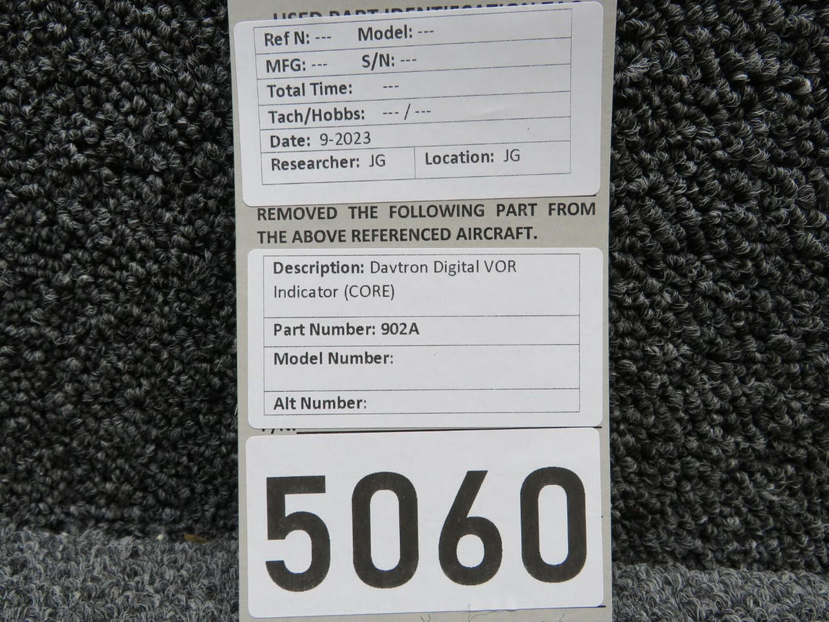 Davtron 902A Davtron Digital VOR Indicator (Core)