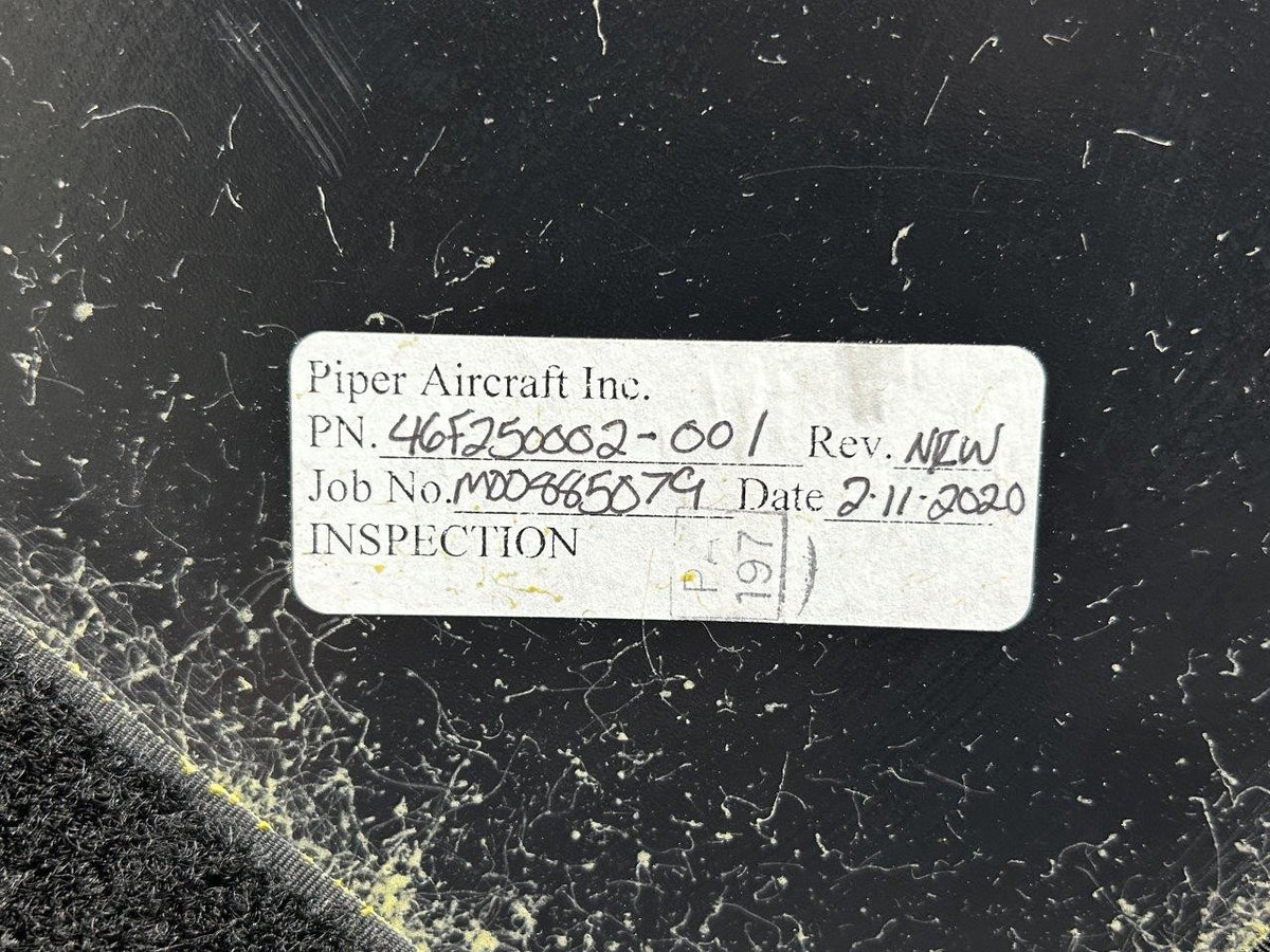 Piper Aircraft Parts 46F250002-001 Piper PA46-600TP Pedestal Cover Panel RH