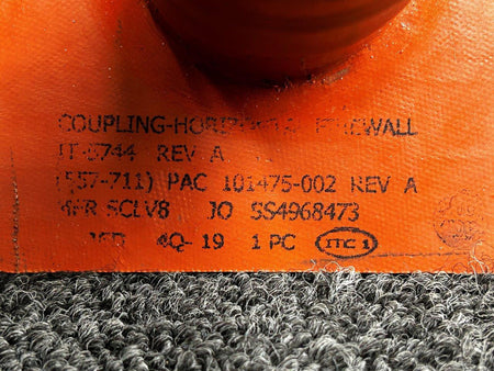 Piper Aircraft Parts 101475-002 (Alt: 557-711) Piper PA46-600TP Horizontal Firewall Coupling Hose