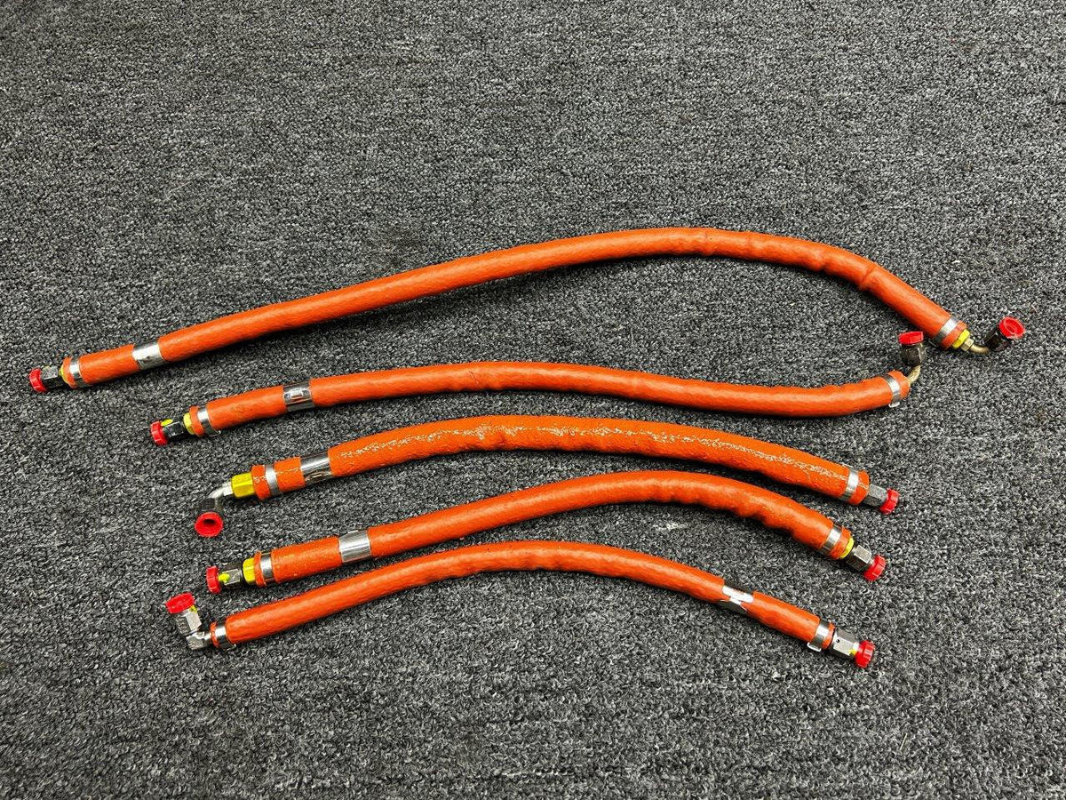 Pratt and Whitney 565-244, 566-382, 566-268 Pratt & Whitney PT6A-42A Engine Oil Line Set