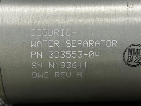 BF Goodrich  3D3553-04 BF Goodrich Air, Water Separator Assembly