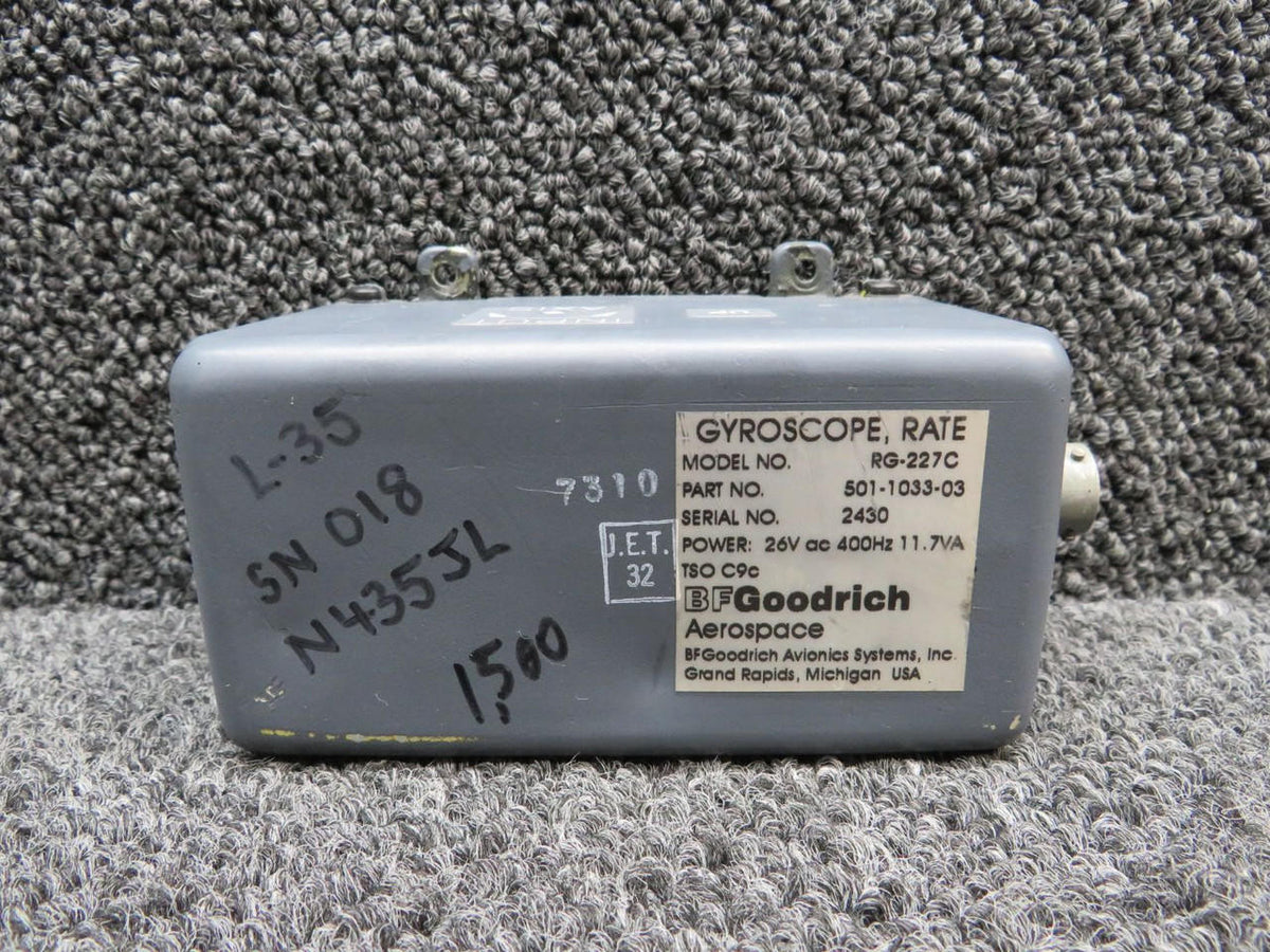 BF Goodrich  501-1033-03 BF Goodrich RG-227C Rate Gyroscope