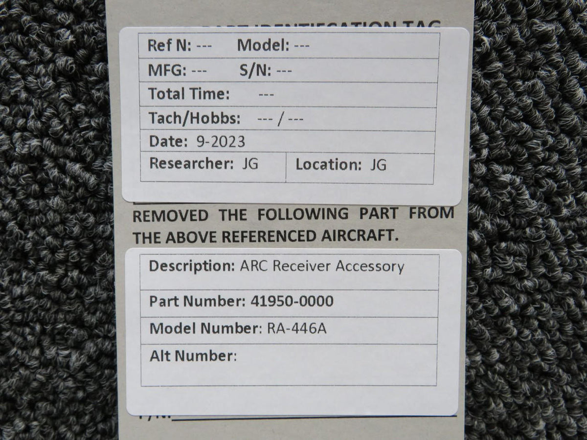 ARC 41950-0000 ARC RA-446A Receiver Accessory