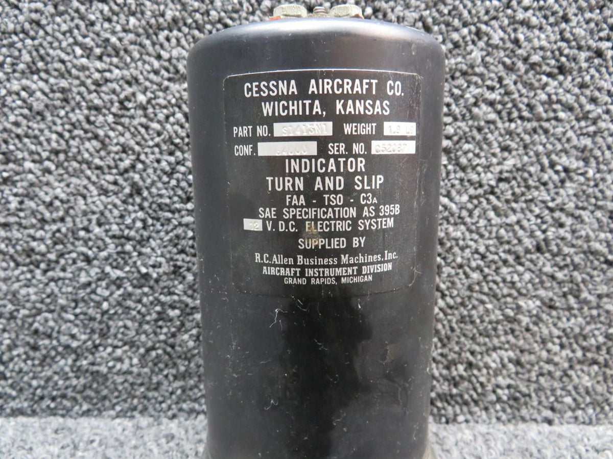 RC Allen S1413N1 RC Allen Turn and Slip Indicator (Volts: 12)