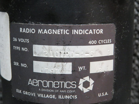 Allen 2107FD-A-6 Allen Aircraft Radio Magnetic Indicator