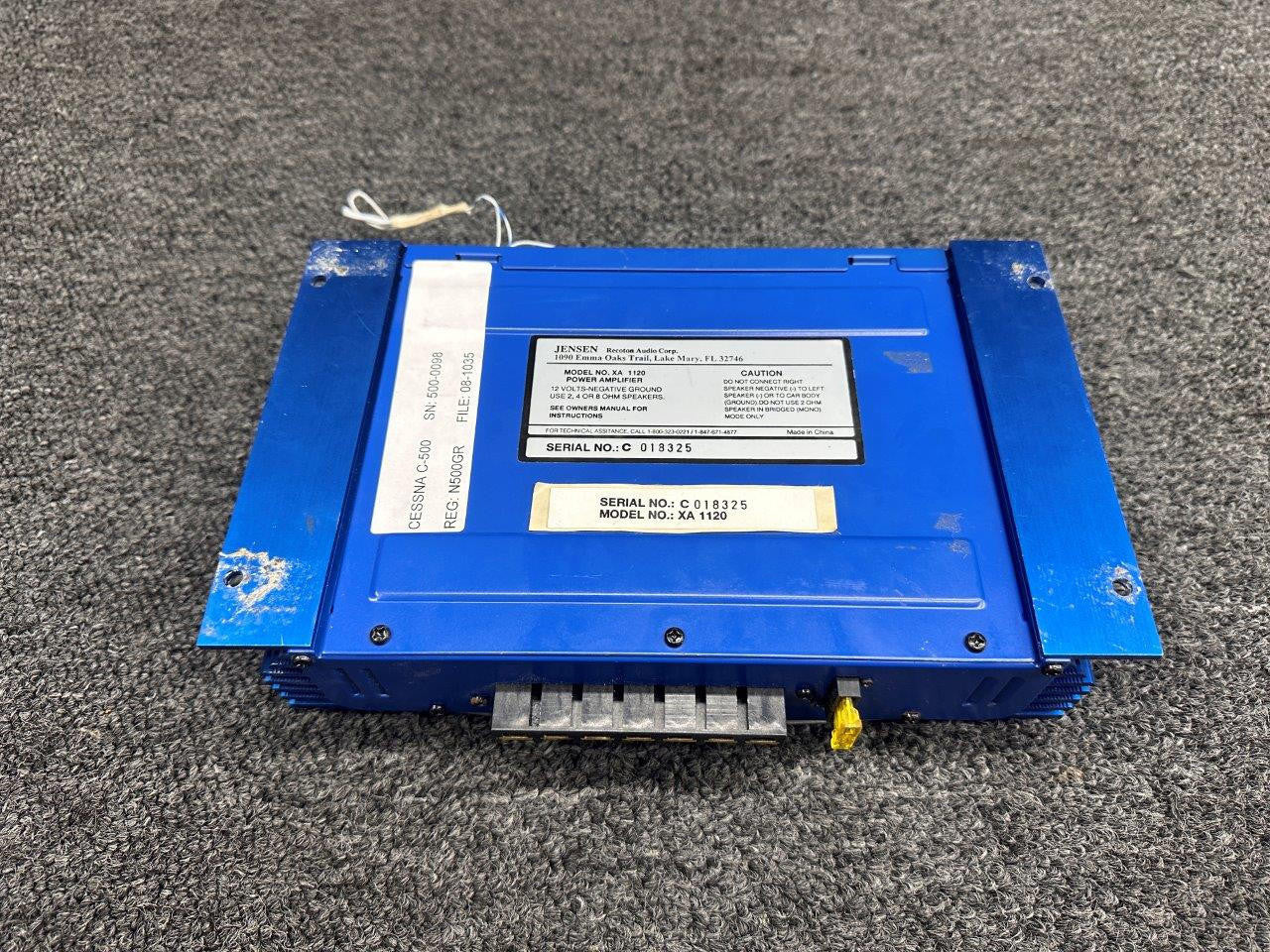 XA 1120 Jensen 220-Watt 3-2-1 Channel Bridgeable Amplifier (No
