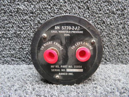 marshalltown 5770-2-12 (Alt: 31854) Marshalltown Dual Manifold Pressure Indicator