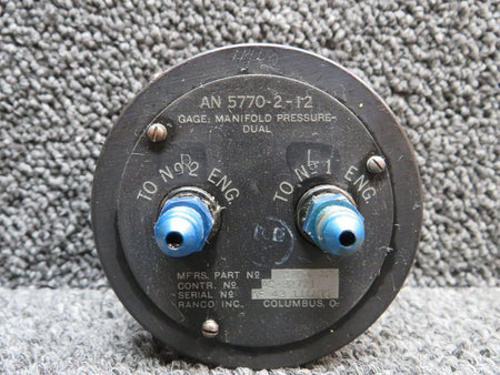 Ranco AN 5770-2-12 (Alt: 31854-12) Ranco Dual Manifold Pressure Indicator