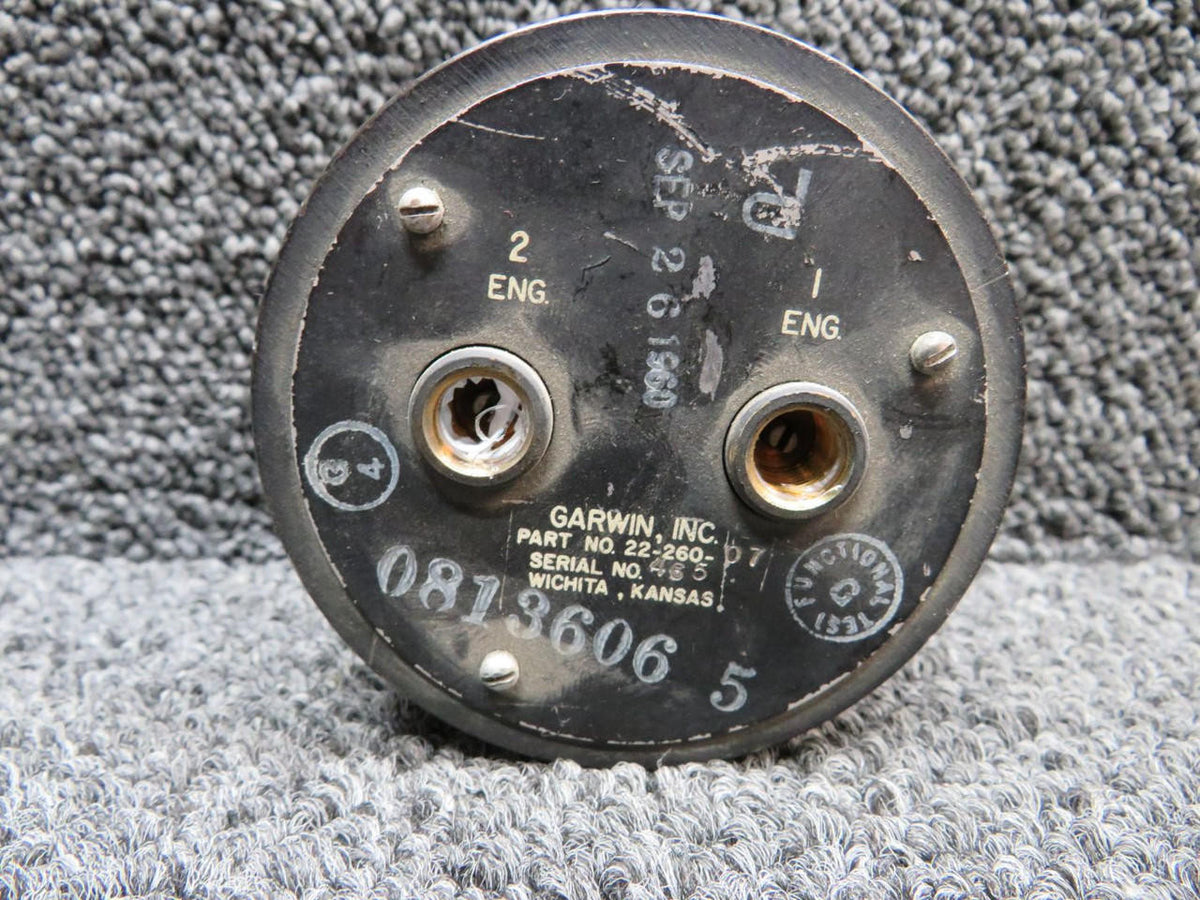 Garwin 22-260-07 Garwin Dual Manifold Pressure Indicator