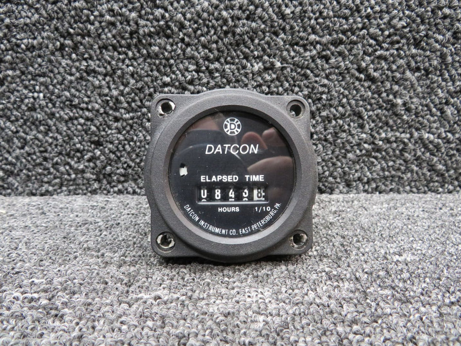 56493-00 Datcon 773UT Hour Meter Indicator (Hours: 843.8)
