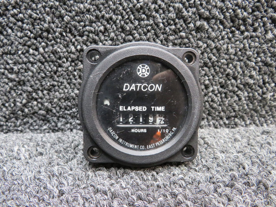 56194-00 Datcon 773UT Hour Meter Indicator (Hours: 1219.7)