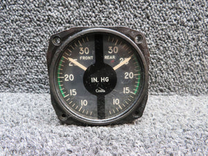 S-1514N2 (Alt: AW2825AK0) Cessna Dual Manifold Pressure Indicator