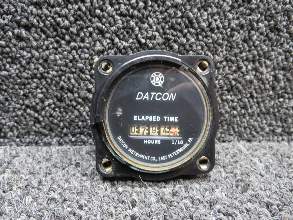 56493-00 Datcon 773E Hour Meter Indicator (Hours: 794.6) (4-50V)