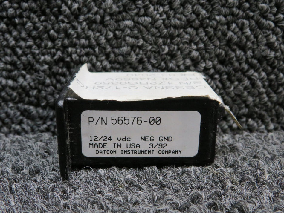 56576-00 Datcon Hour Meter Indicator (Hours: 2338.6) (Volts: 12 or 24)