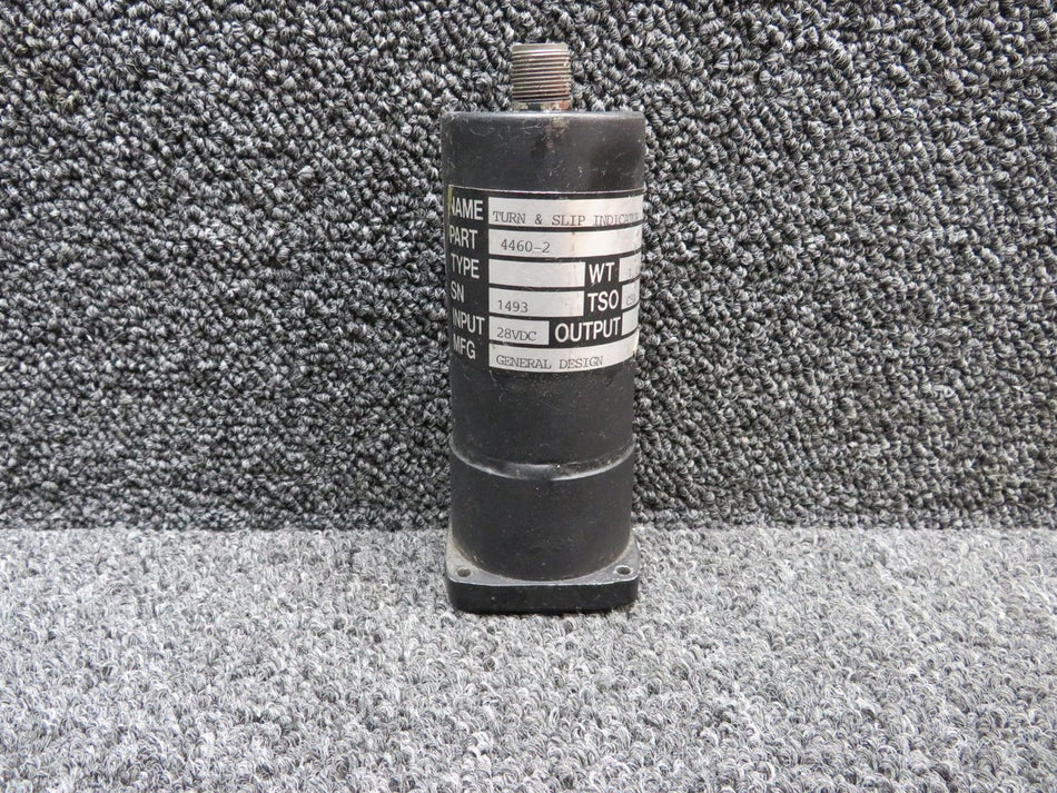 4460-2 General Designs Turn and Slip Indicator (Volts: 28)