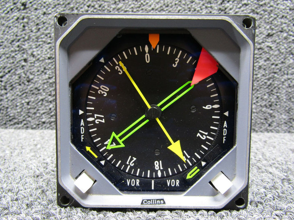 622-0555-004 Collins 332C-10 Radio Magnetic Indicator w Mods (Grey Face)