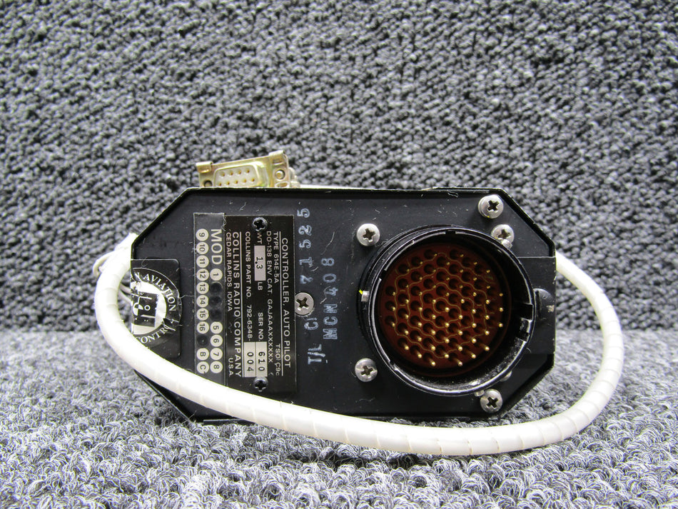 792-634B-004 Collins 614E-5A Auto Pilot Controller with Modifications