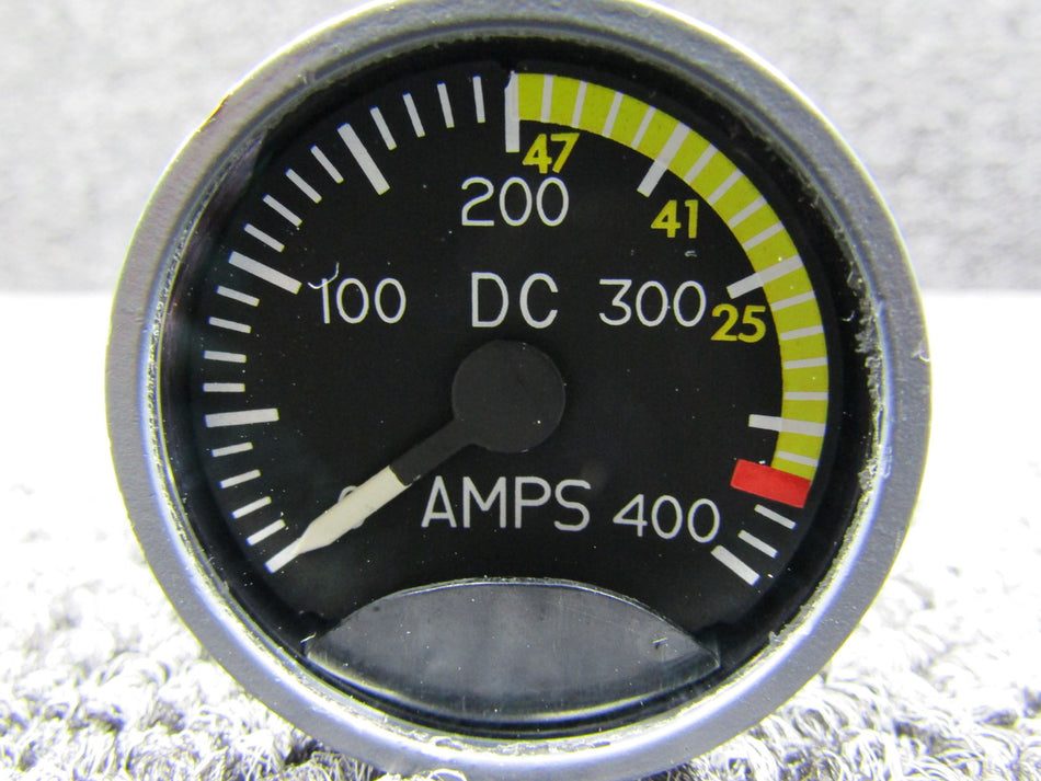 115.179-7 (Alt: 9914090-8) Kratos DC Ammeter Indicator (0-400 Amps)