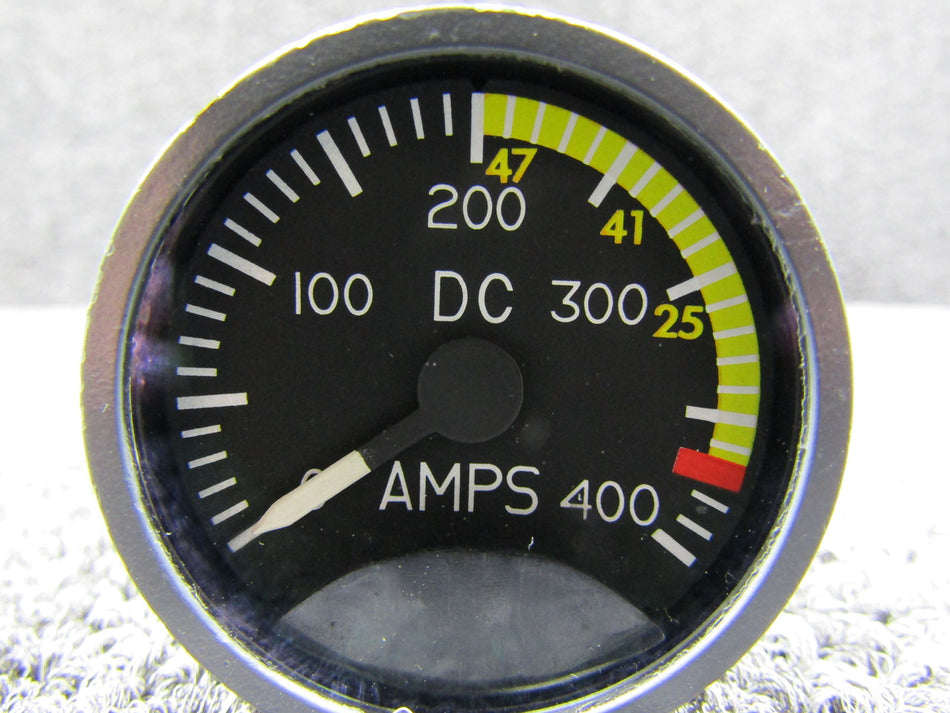 9914090-8 Cessna DC Ammeter Indicator (0-400 Amps)