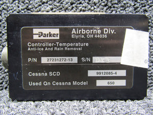 2723172-13 (Alt: 9912085-4) Parker Temperature Control Anti Ice-Rain Removal