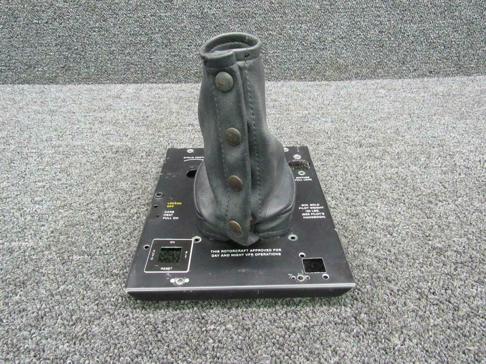 C444-3, A677-4 Robinson R44 Cyclic Control Cover Assy w Boot
