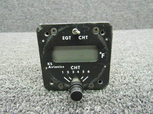 A001DEC6 KS Avionics Cylinder Head Temperature Indicator (28V)