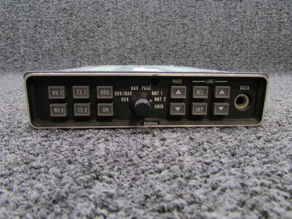 622-5108-006 Collins DCP-320 Display Control Panel with Modifications