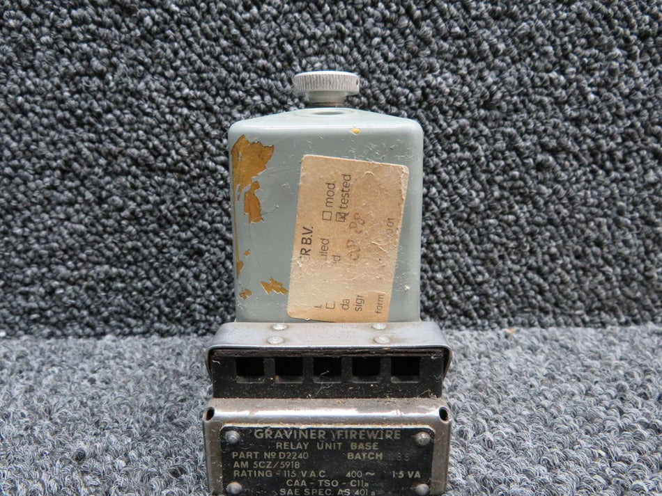 A/DS-1337, D2240 Graviner AC Control Unit
