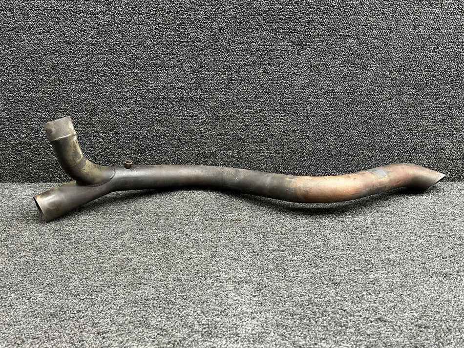 58-950000-11 Continental IO-520-C7 Exhaust Tailpipe LH (RH Engine) w Probe Hole