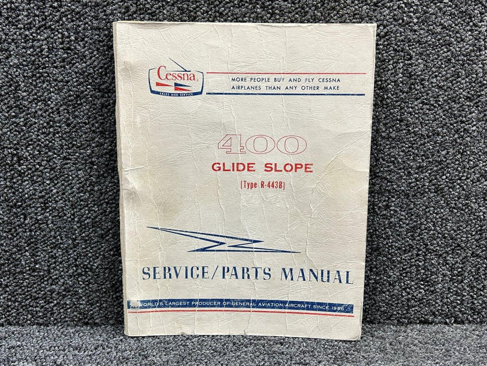 D4520-13 Cessna 400 Glideslope Service, Parts Manual (Year: 1973)