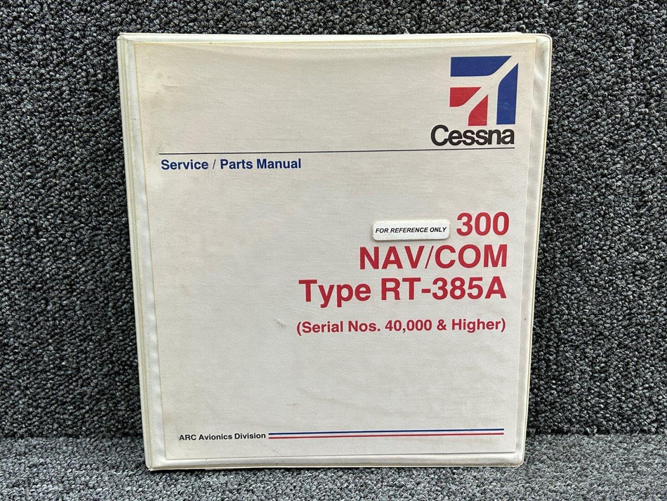 Cessna 300 Navigation, Communication Service, Parts Manual (Year: 1981)