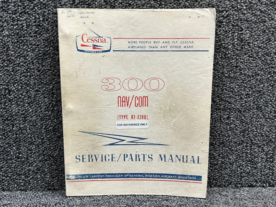 D4531-13 Cessna 300 Navigation, Communication Service, Parts Manual (Year: 1974)